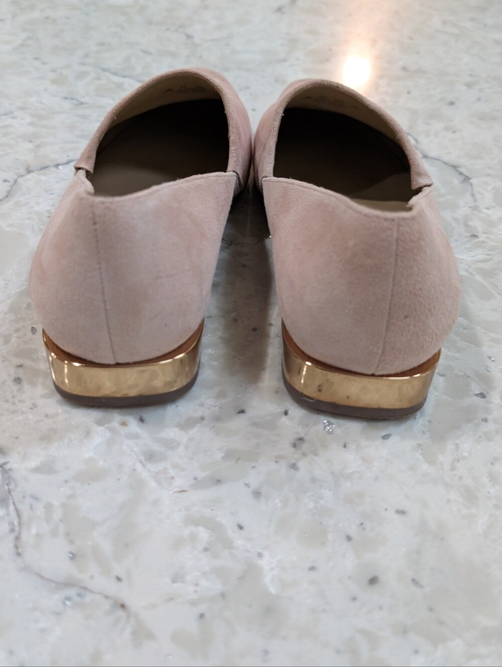 Naturalizer Womens Collette Loafer Suede Flats Pink Dusty Rose 7.5 Wide - Picture 4 of 7